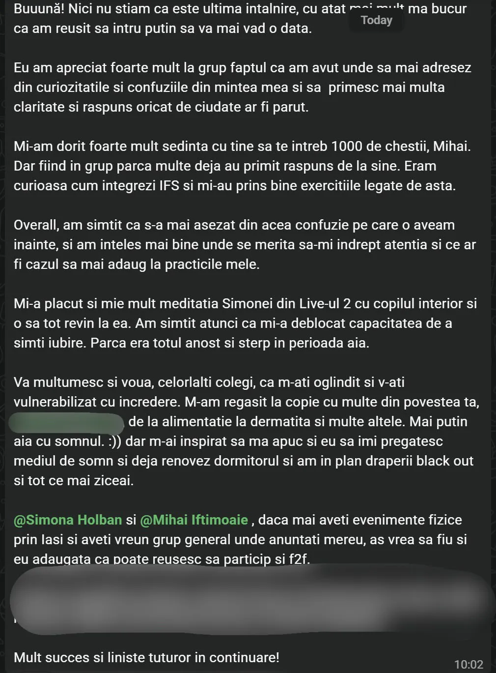 Recenzie participant 1